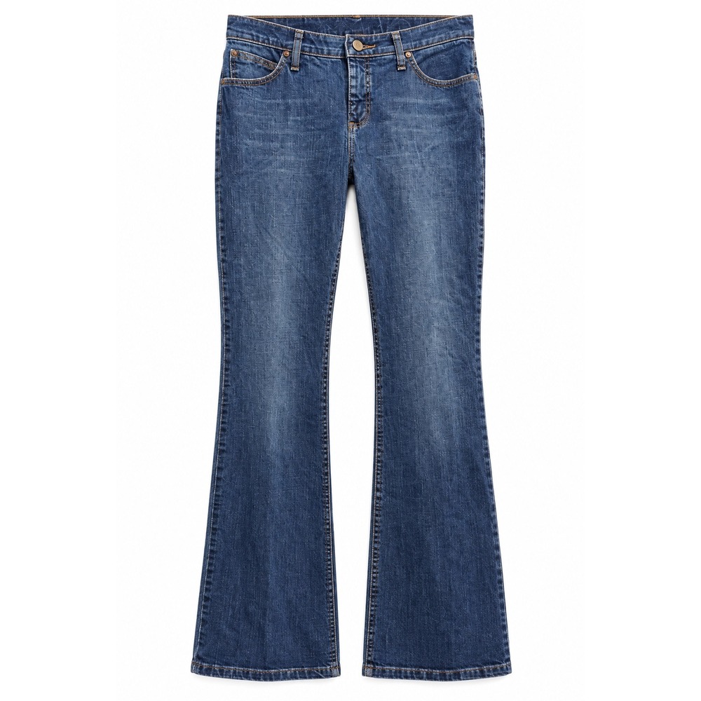 Wrangler Q-Baby Ultimate Riding Jeans Medium Wash Bootcut 7/8 x 34 tuff buck